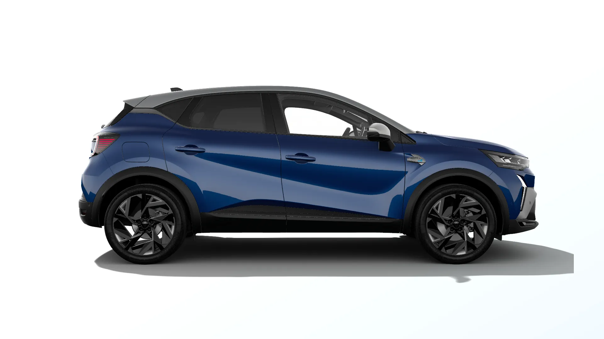 Captur, Esprit Alpine, modrá Iron / šedá highland, front