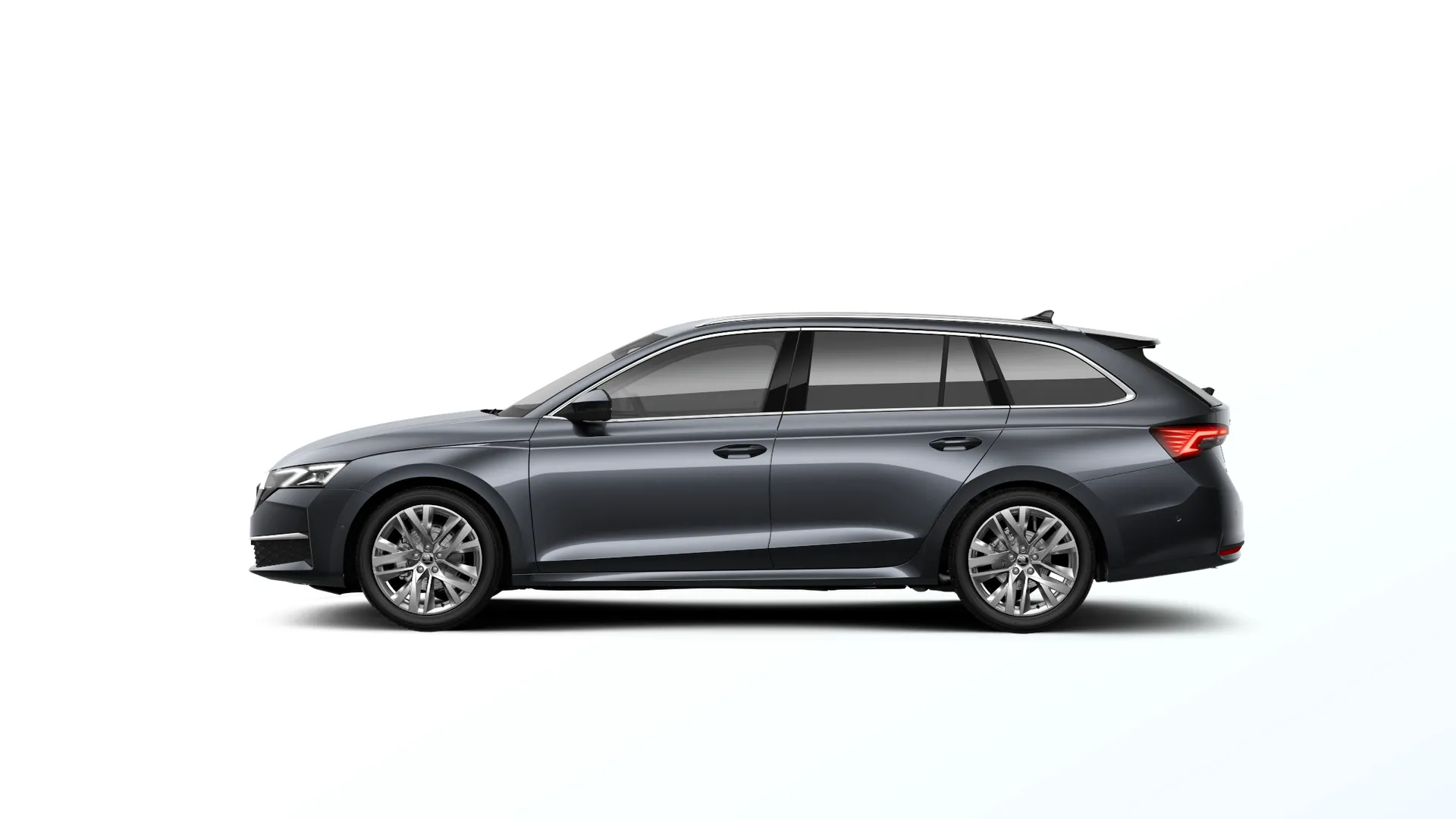 Octavia Combi, Exclusive Selection, Šedá Anthracite, side