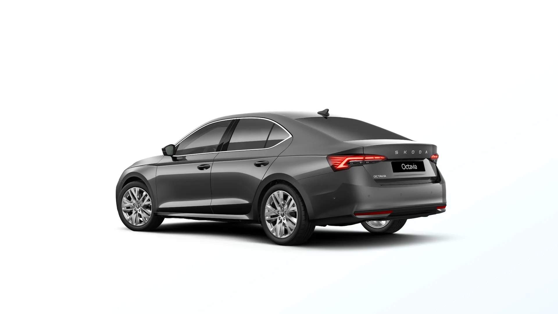 Octavia, Exclusive Selection, Šedá Titan, rear