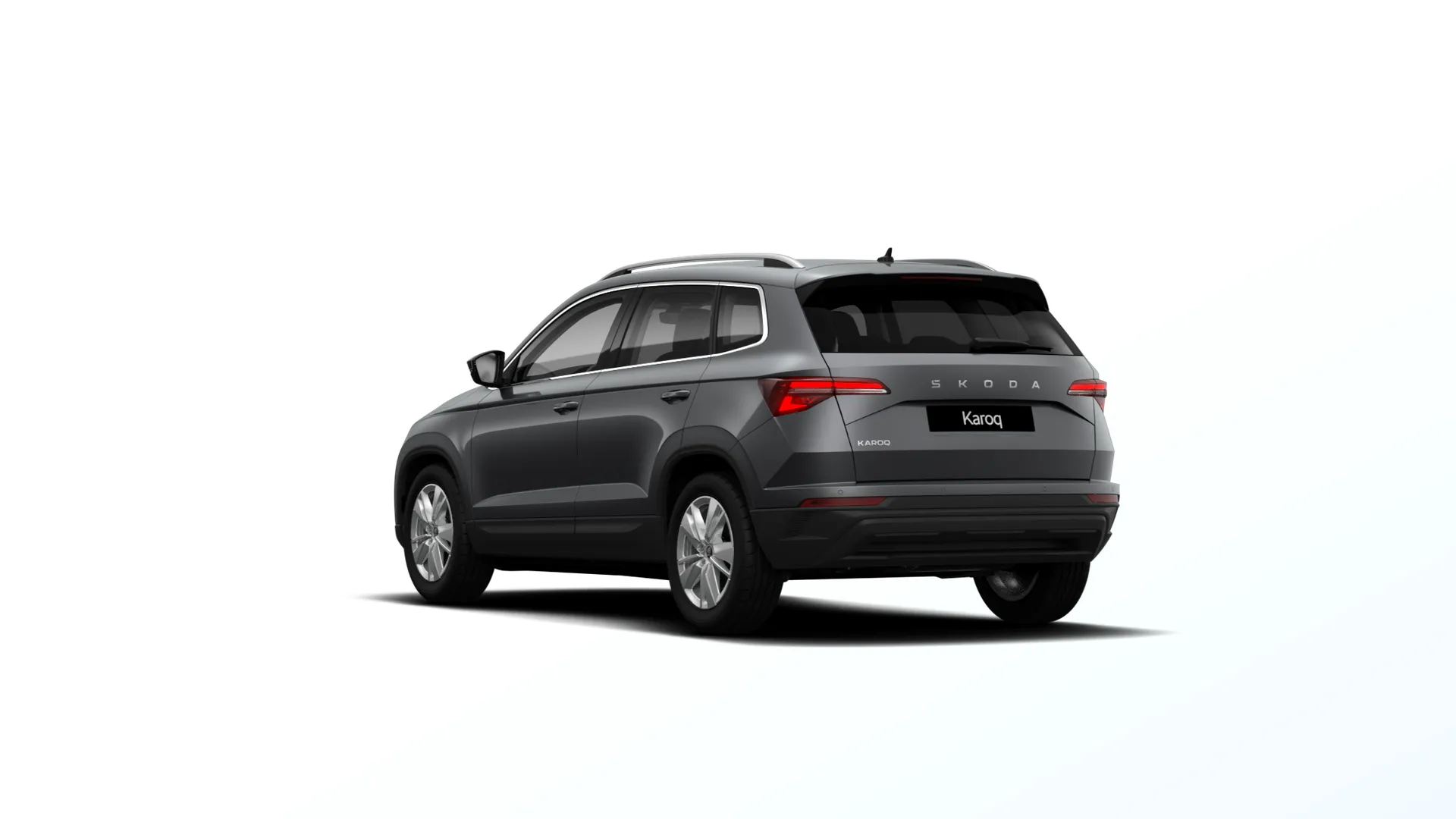 Karoq, Top Selection, Šedá Graphite metalíza, rear
