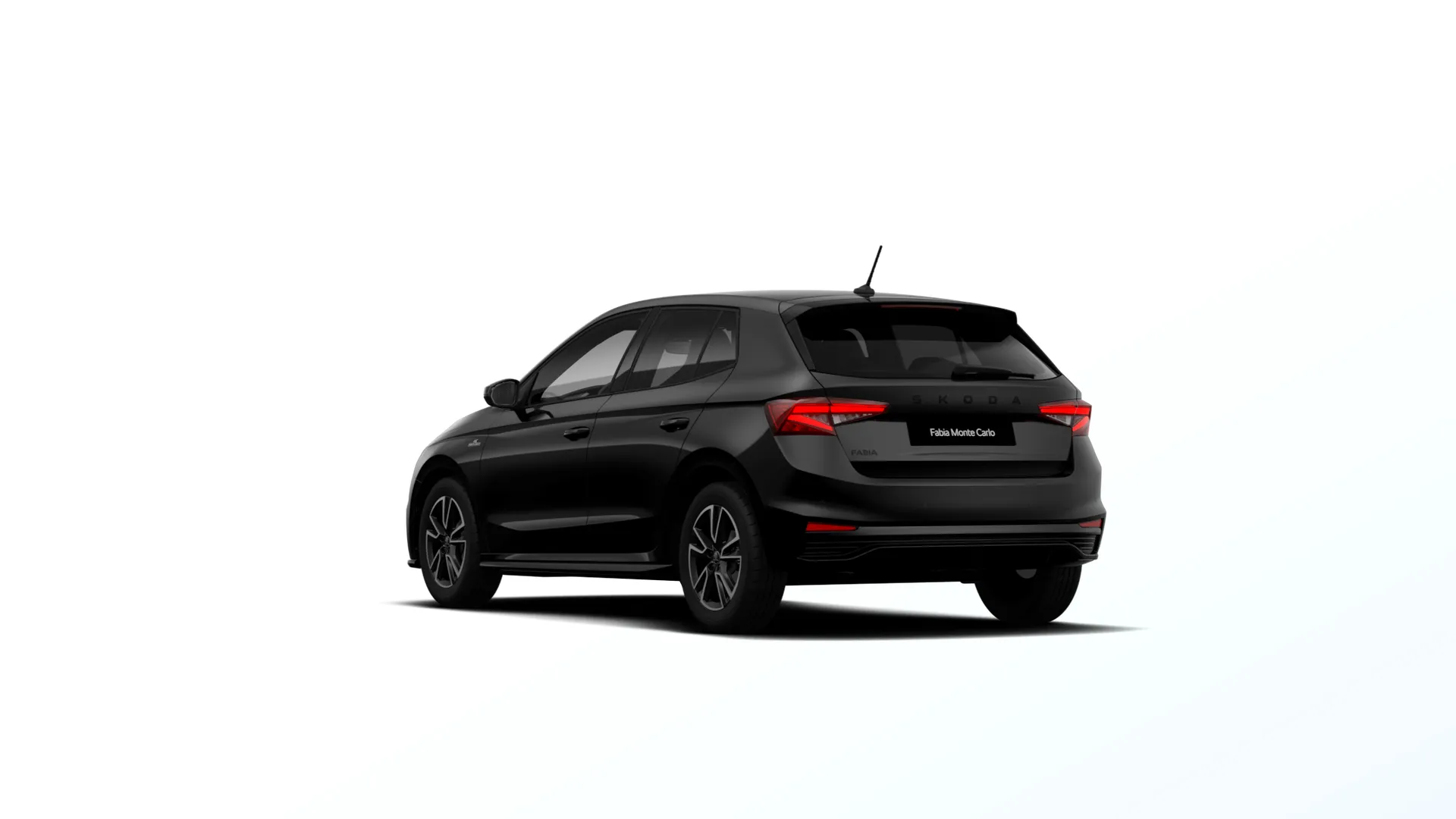 Fabia, Monte Carlo, Černá Magic metalíza, rear