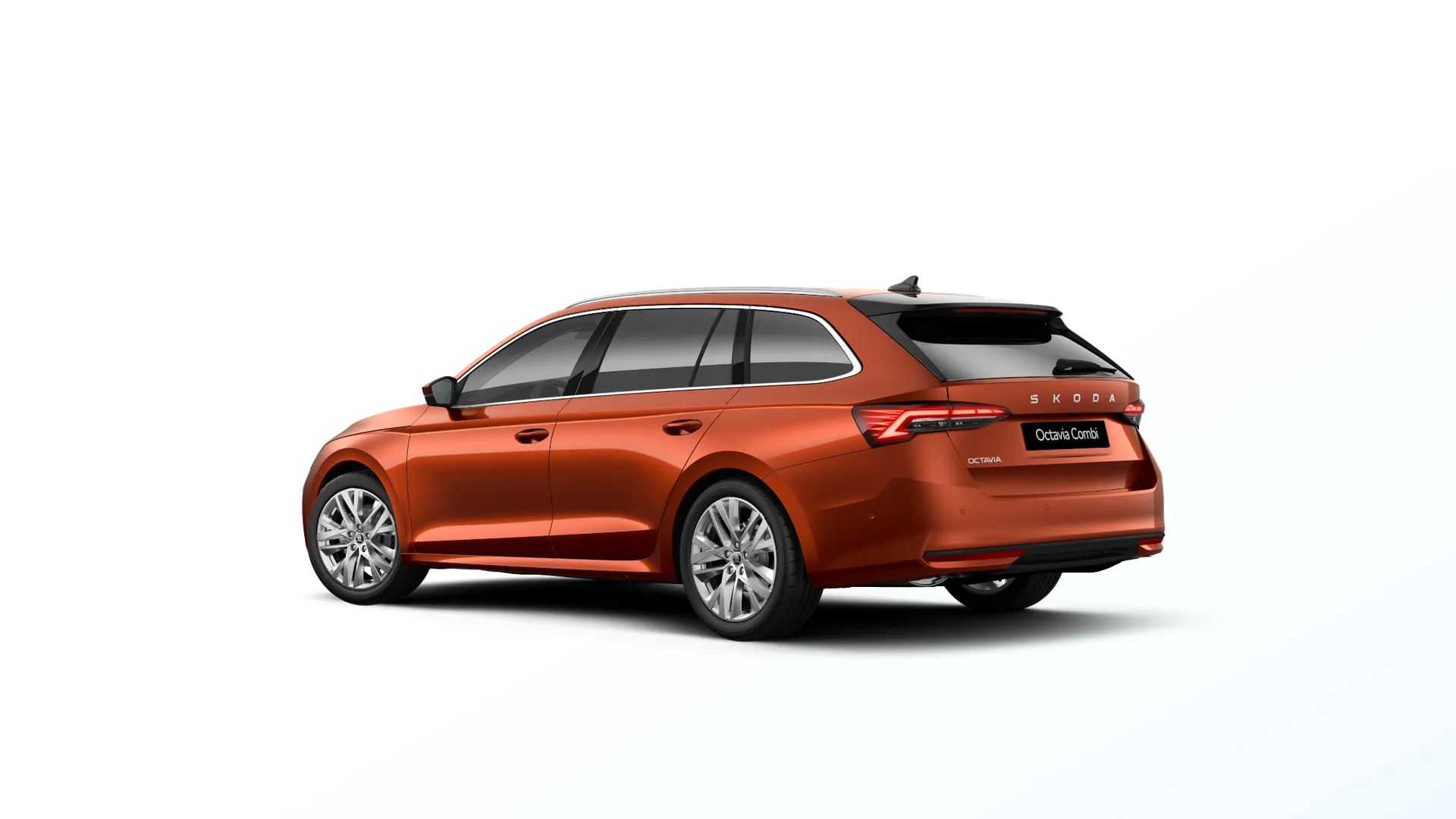 Octavia Combi, Exclusive Selection, Oranžová Tangerine, rear