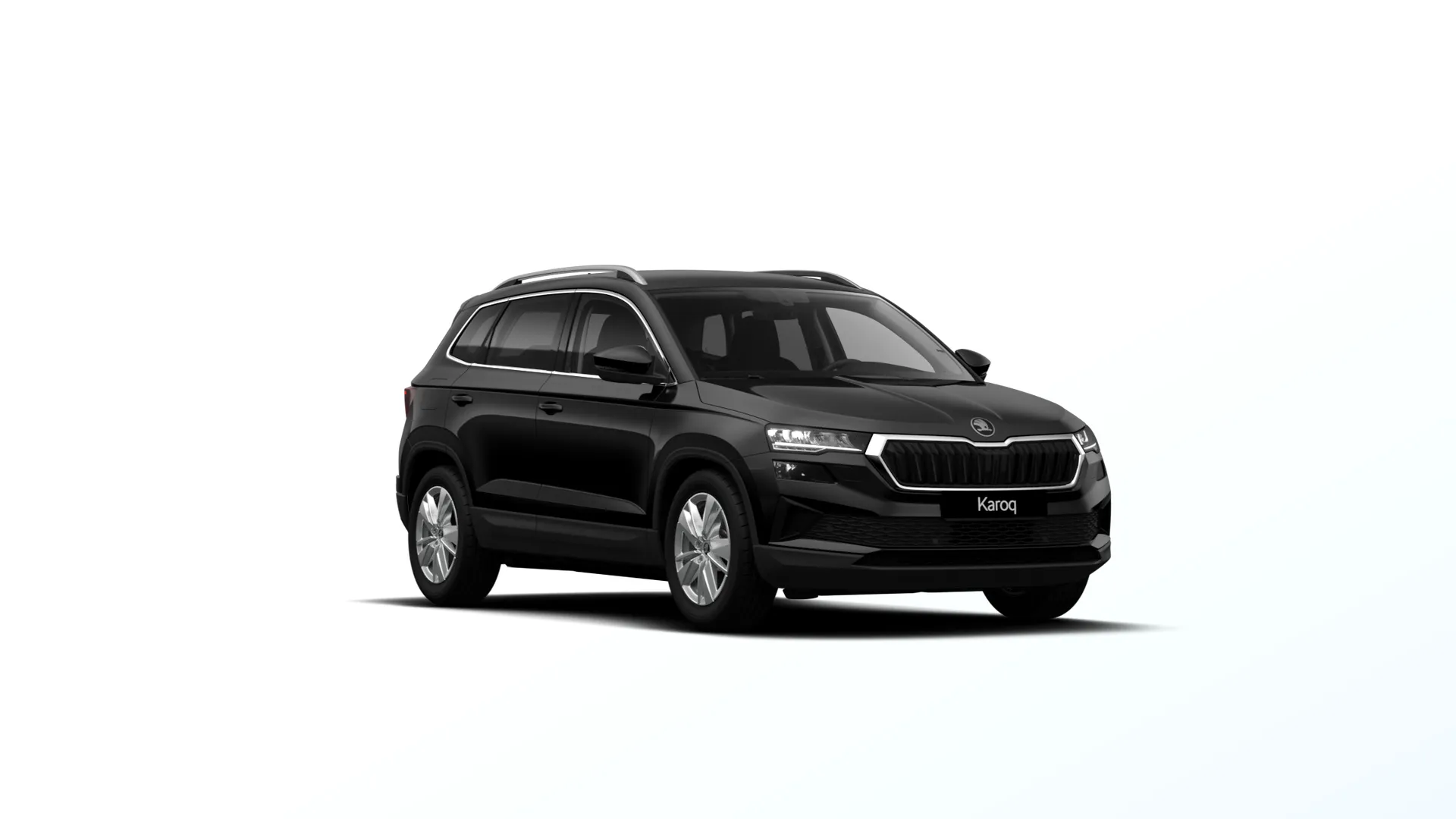 Karoq, Top Selection, Černá Magic metalíza, front