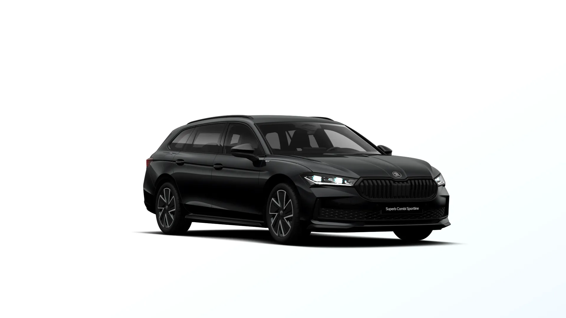 Superb Combi, Sportline, Černá Ebony metalíza, front