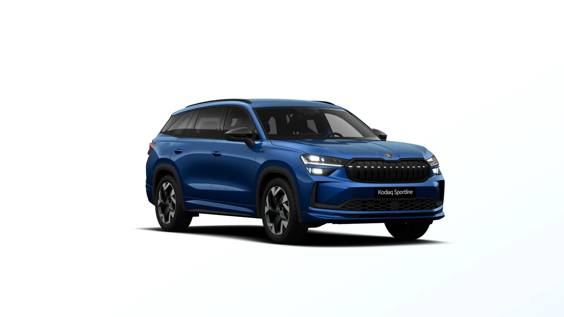 Kodiaq, Sportline, Modrá Race metalíza, front