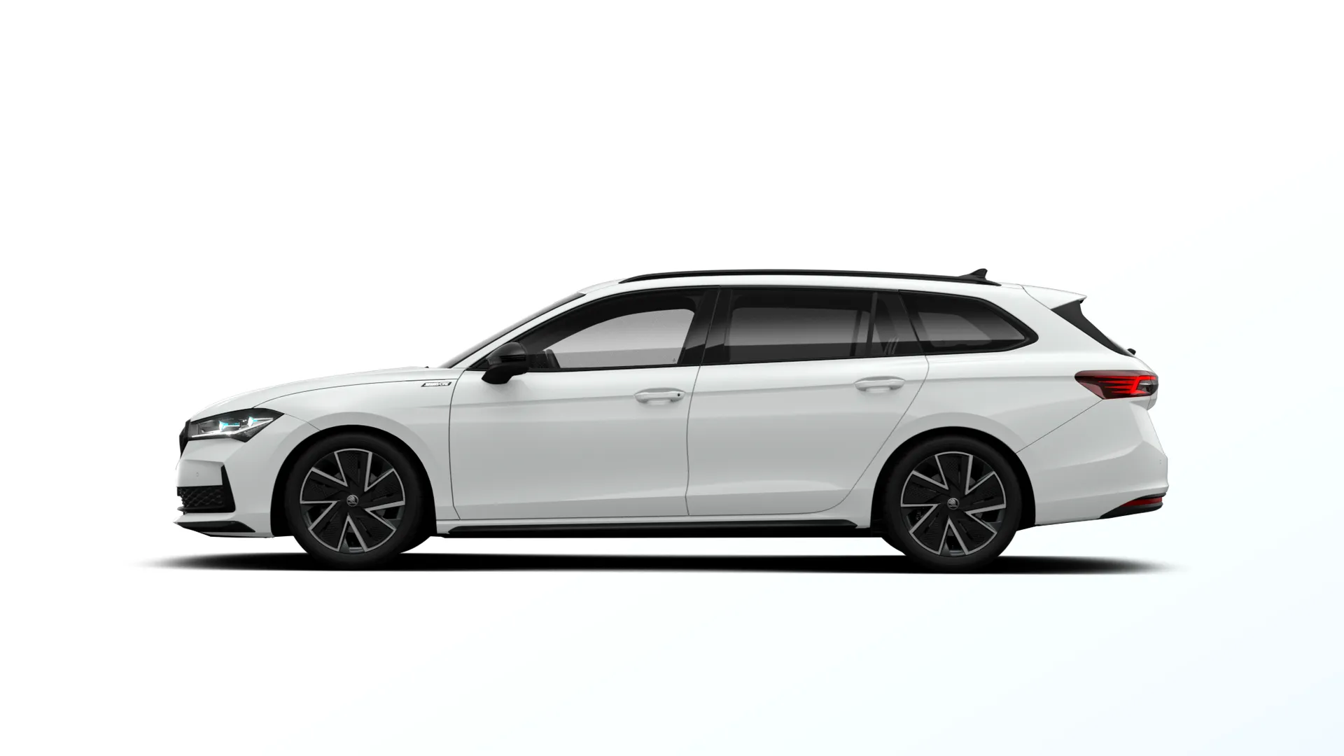 Superb Combi, Sportline, Bílá Purity, side