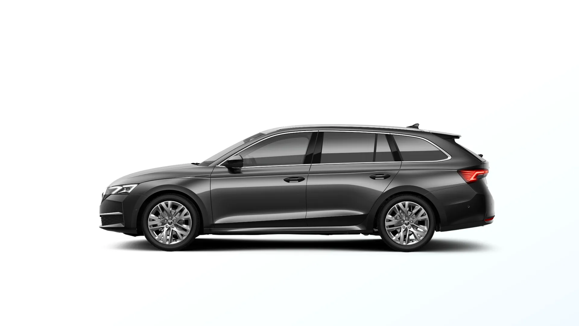Octavia Combi, Exclusive Selection, Šedá Titan, side