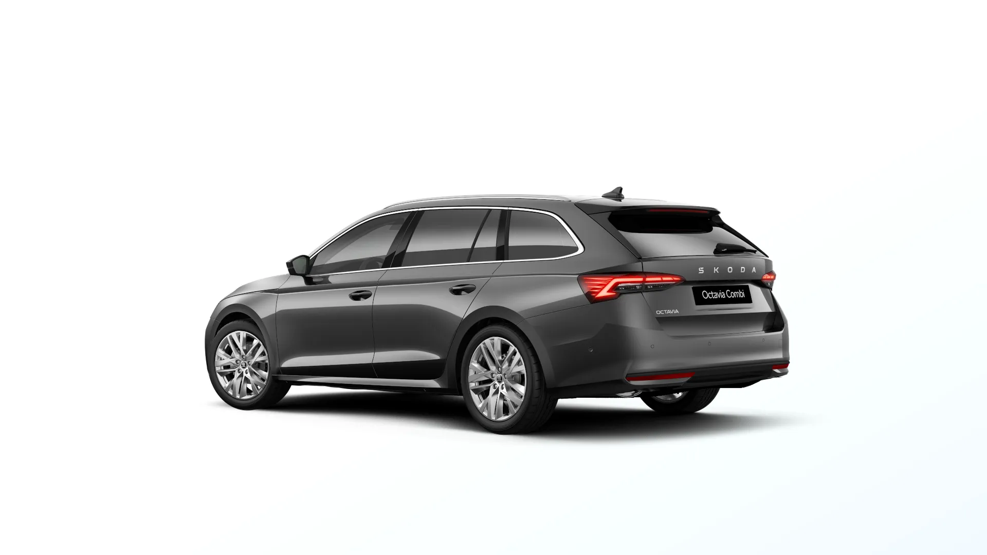 Octavia Combi, Exclusive Selection, Šedá Titan, rear