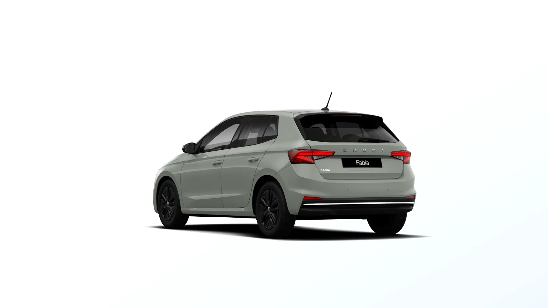 Fabia, Dynamic, Zelená Timiano, rear