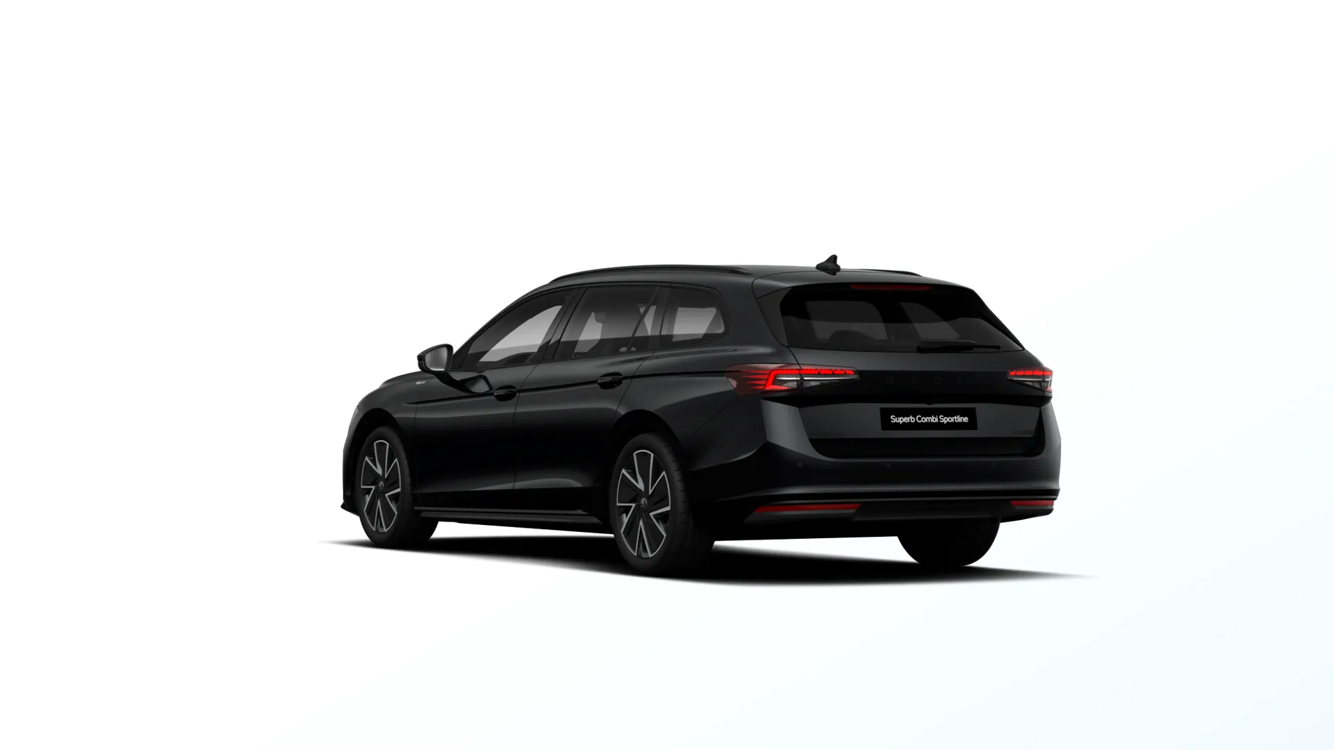 Superb Combi, Sportline, Černá Ebony metalíza, rear