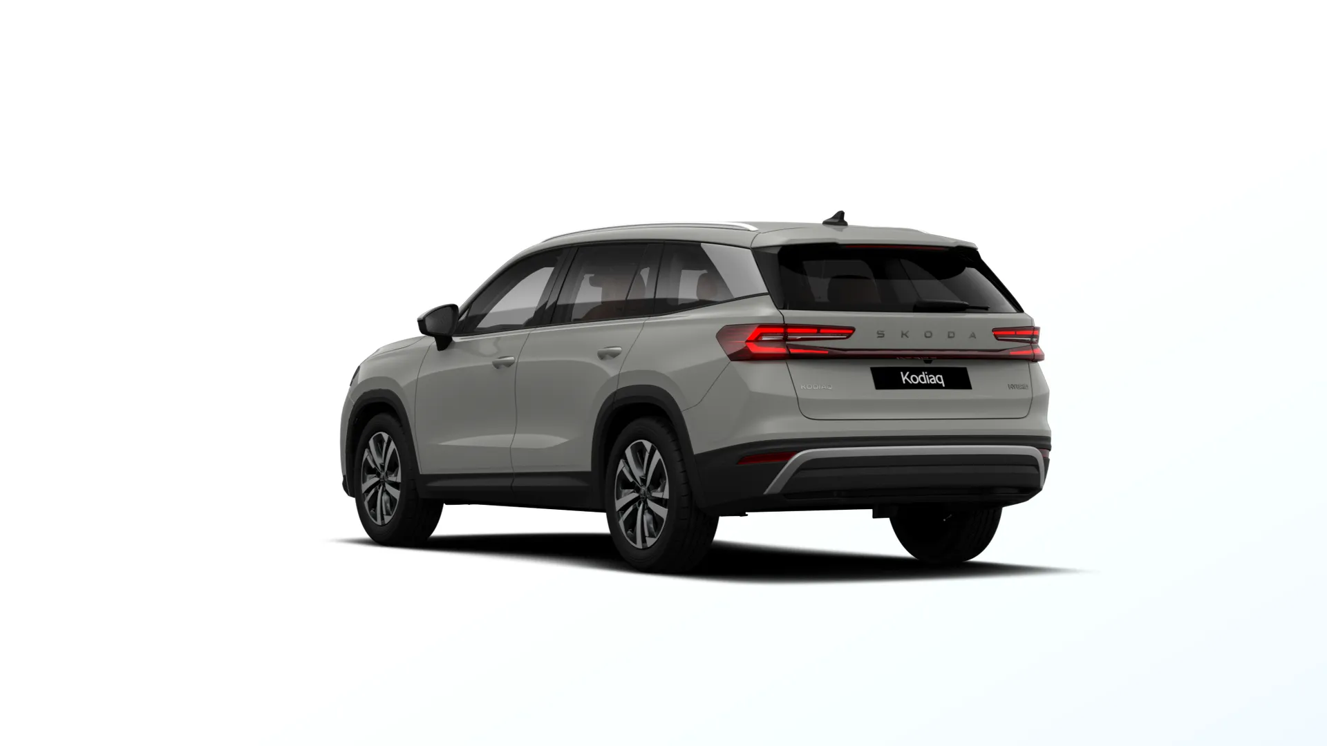 Kodiaq, Exclusive Selection, Šedá Steel, rear