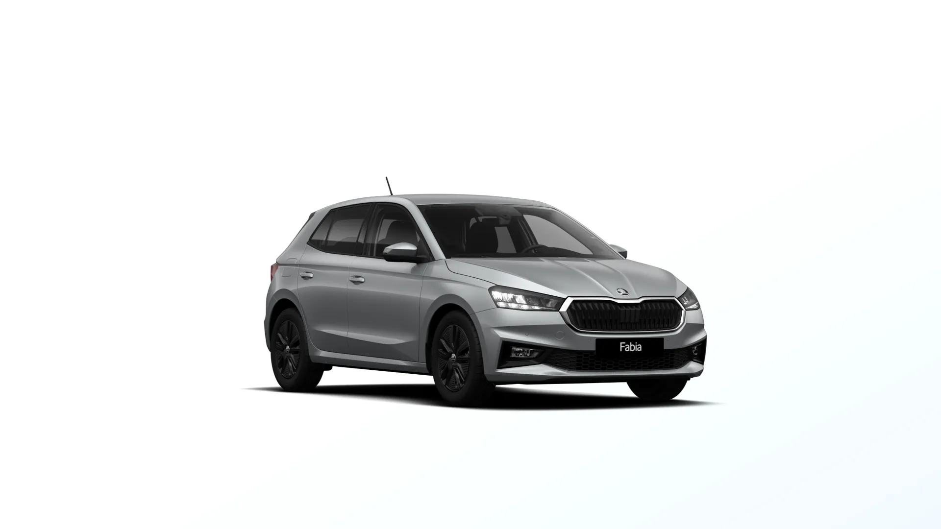 Fabia, Dynamic, Stříbrná Smokey Diamond metalíza, front
