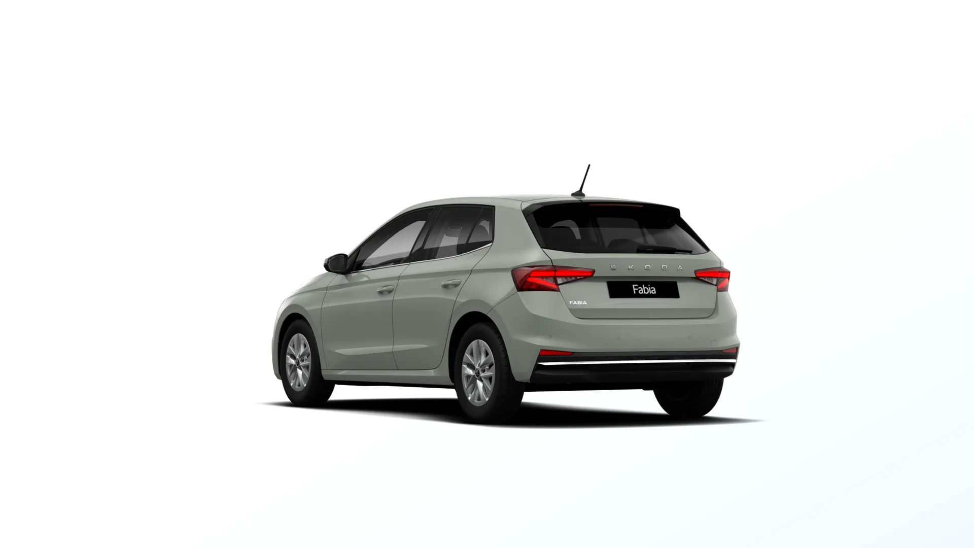Fabia, Top Selection, Zelená Timiano, rear