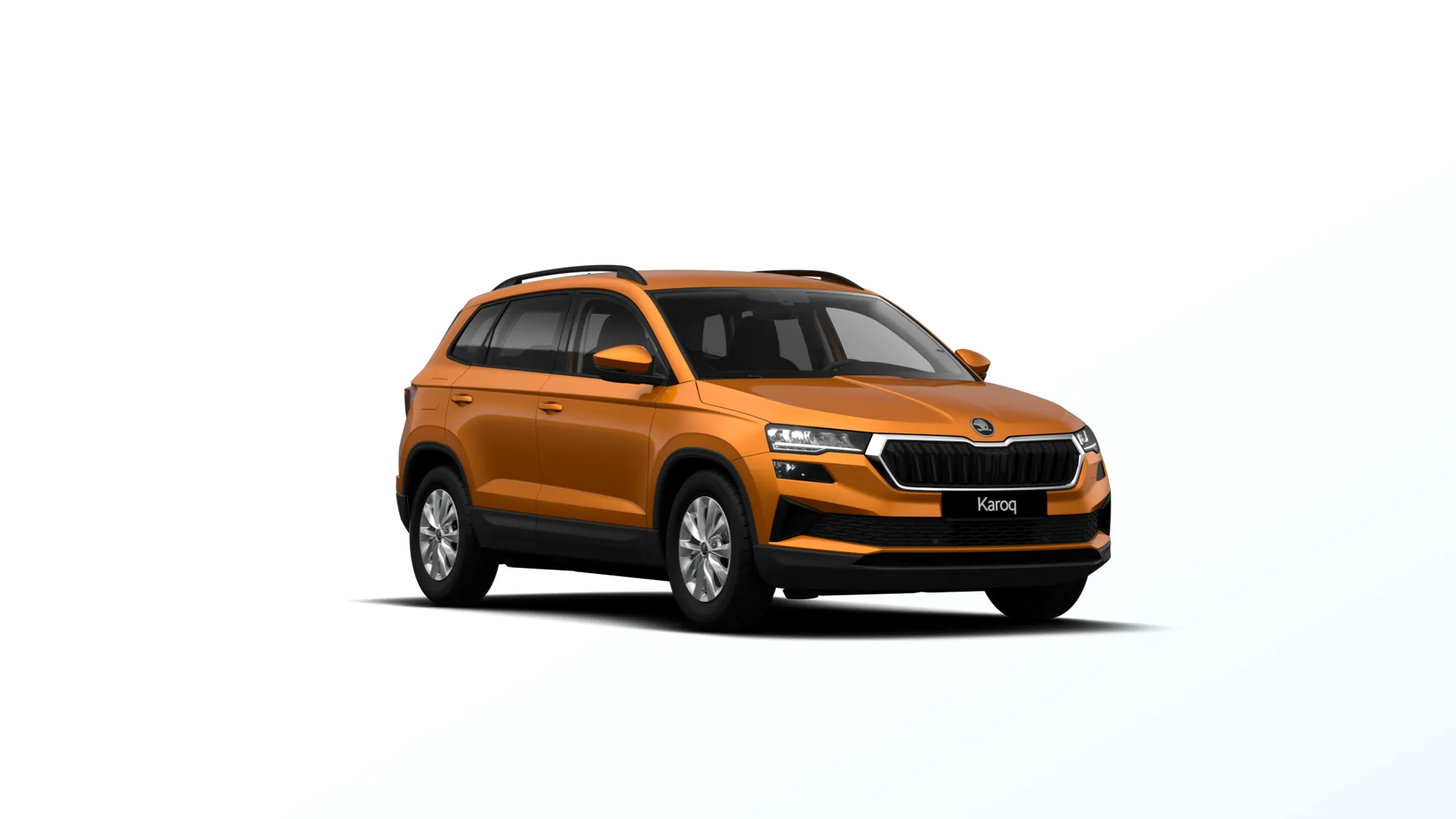 Karoq, Classic, Oranžová Phoenix metalíza, front