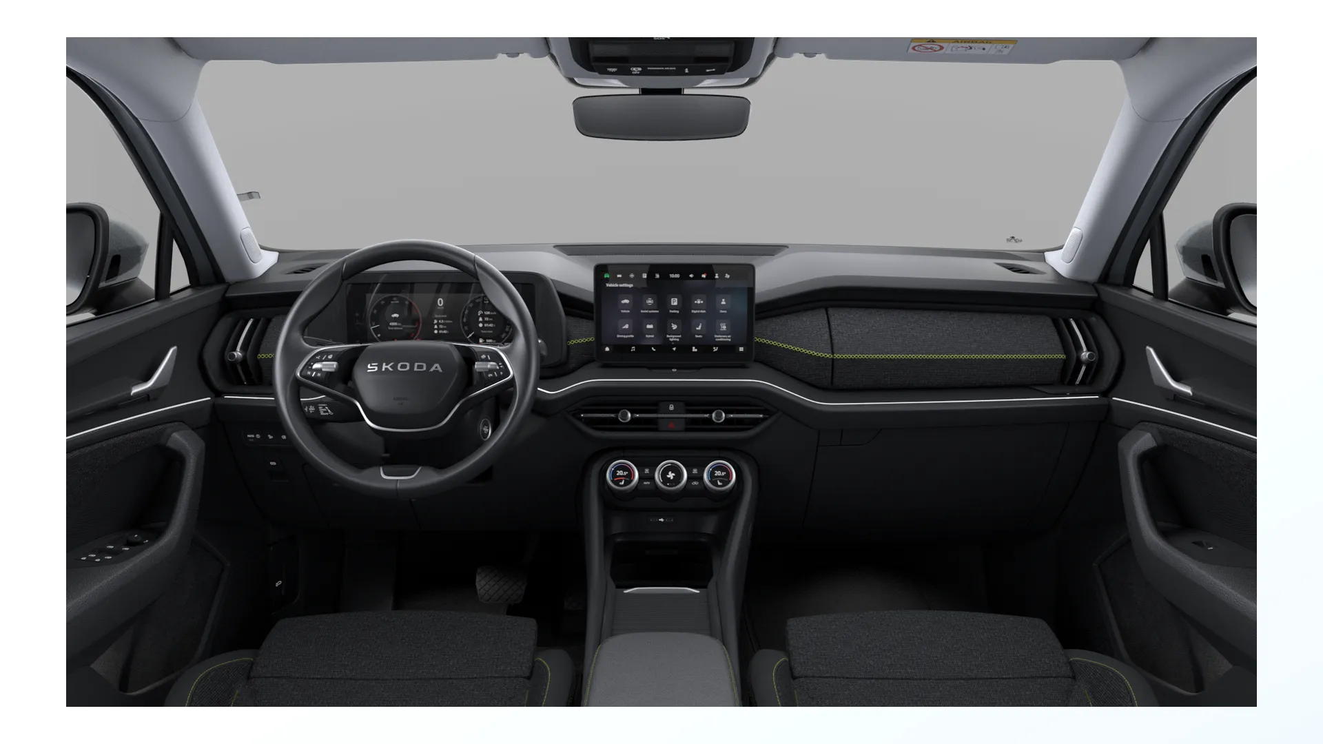 Kodiaq, Selection, interiér Loft, dashboard