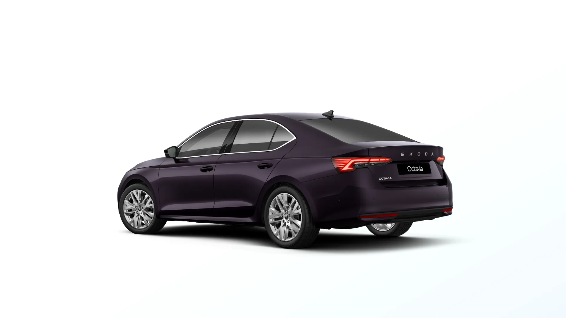Octavia, Exclusive Selection, Fialová Space, rear