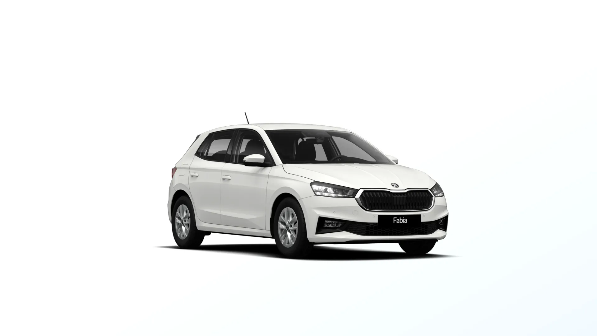 Fabia, Classic, Bílá Candy, front