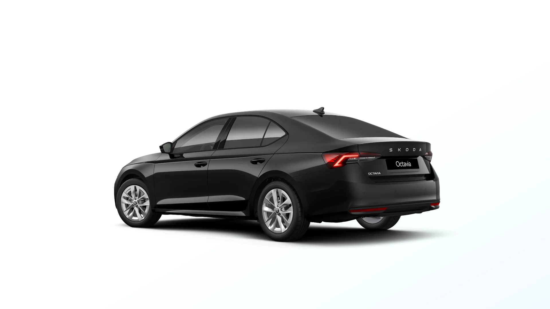 Octavia, Classic, Černá Magic metalíza, rear