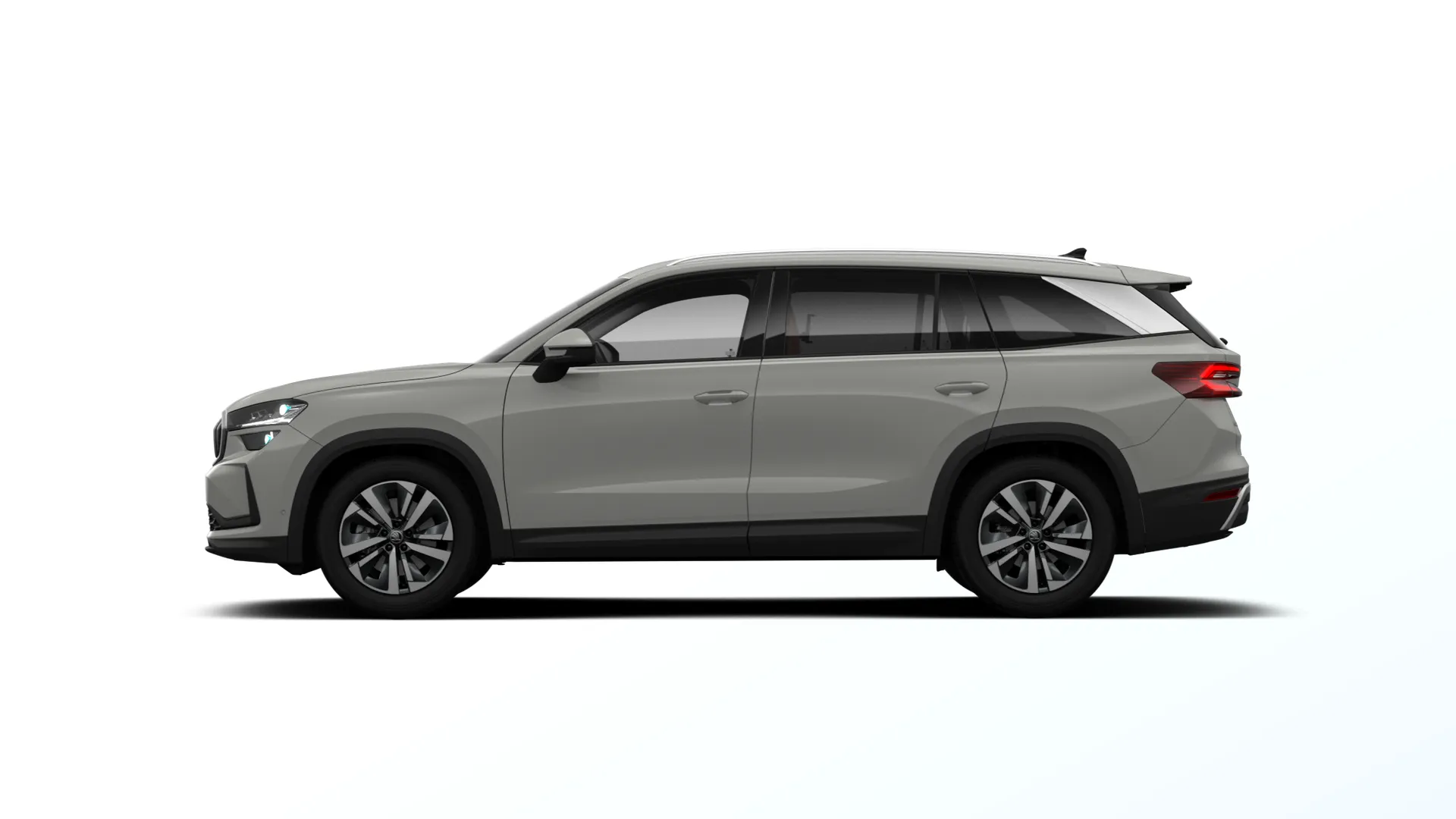 Kodiaq, Exclusive Selection, Šedá Steel, side