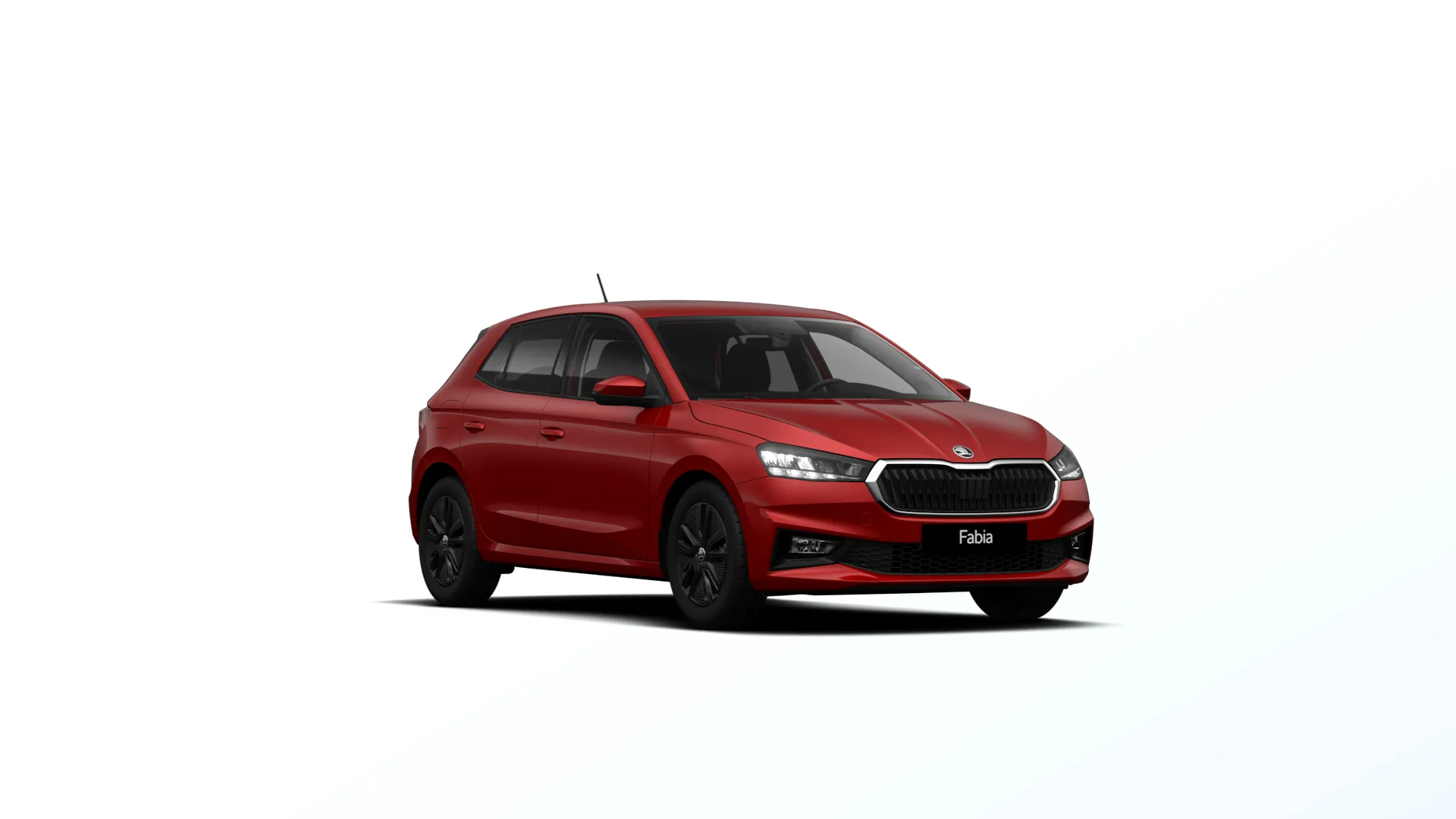 Fabia, Dynamic, Červená Velvet metalíza, front