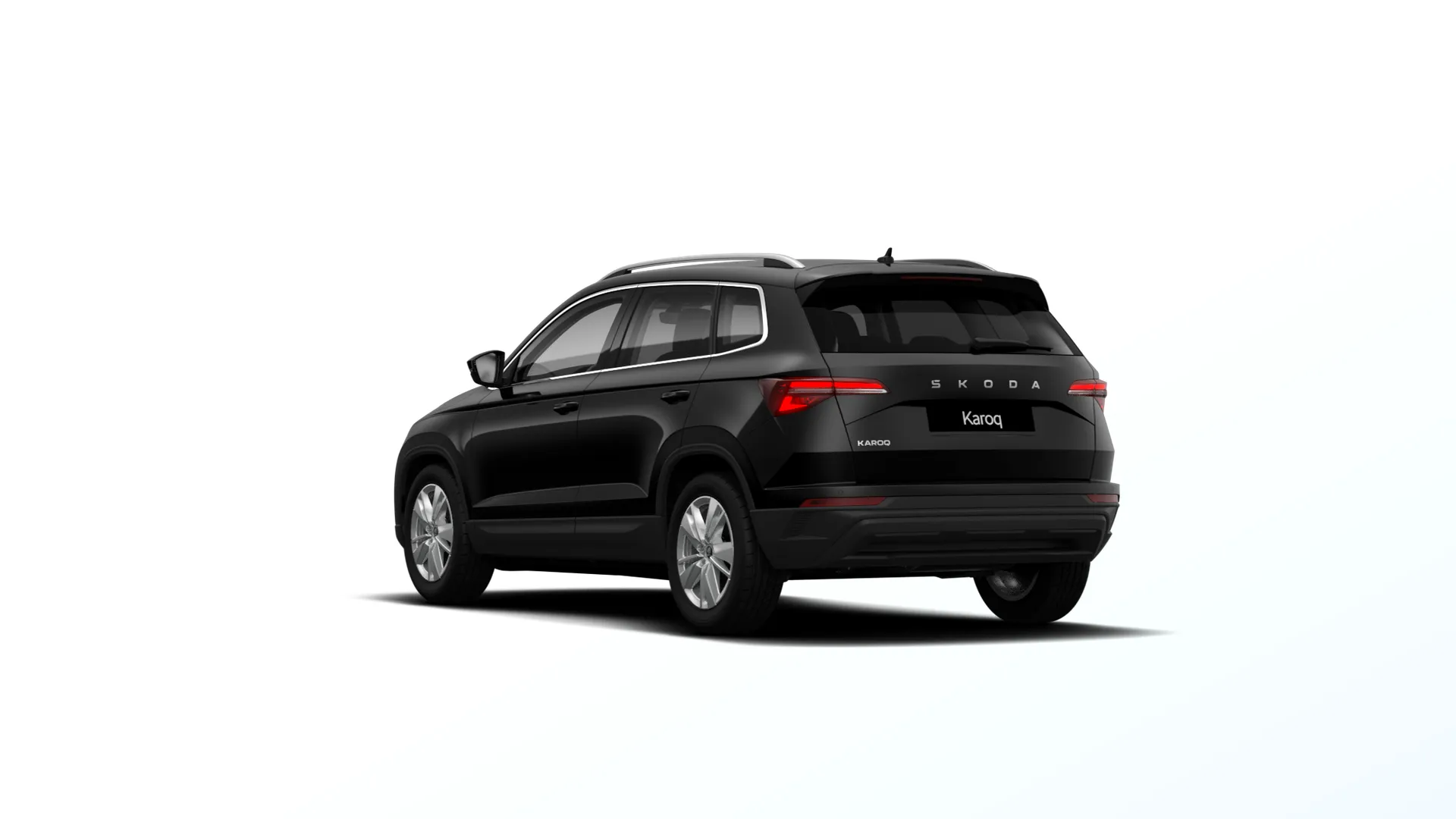 Karoq, Top Selection, Černá Magic metalíza, rear