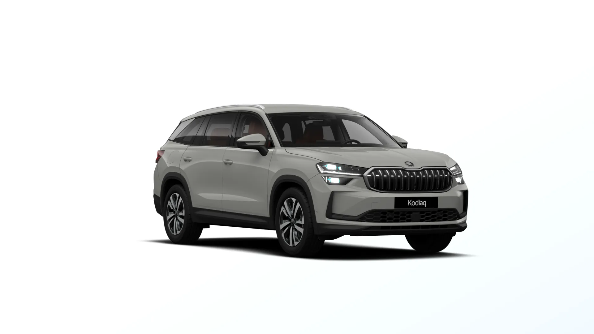 Kodiaq, Exclusive Selection, Šedá Steel, front