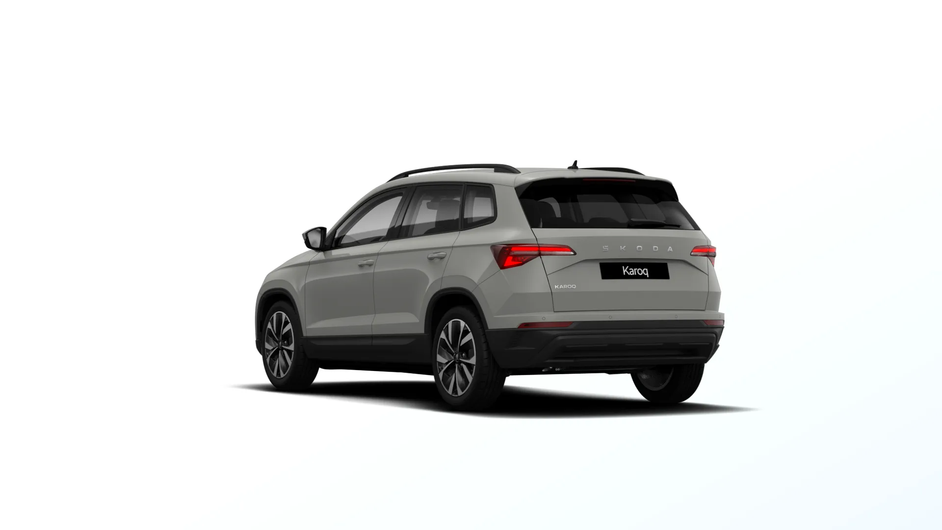 Karoq, Dynamic, Šedá Steel, rear