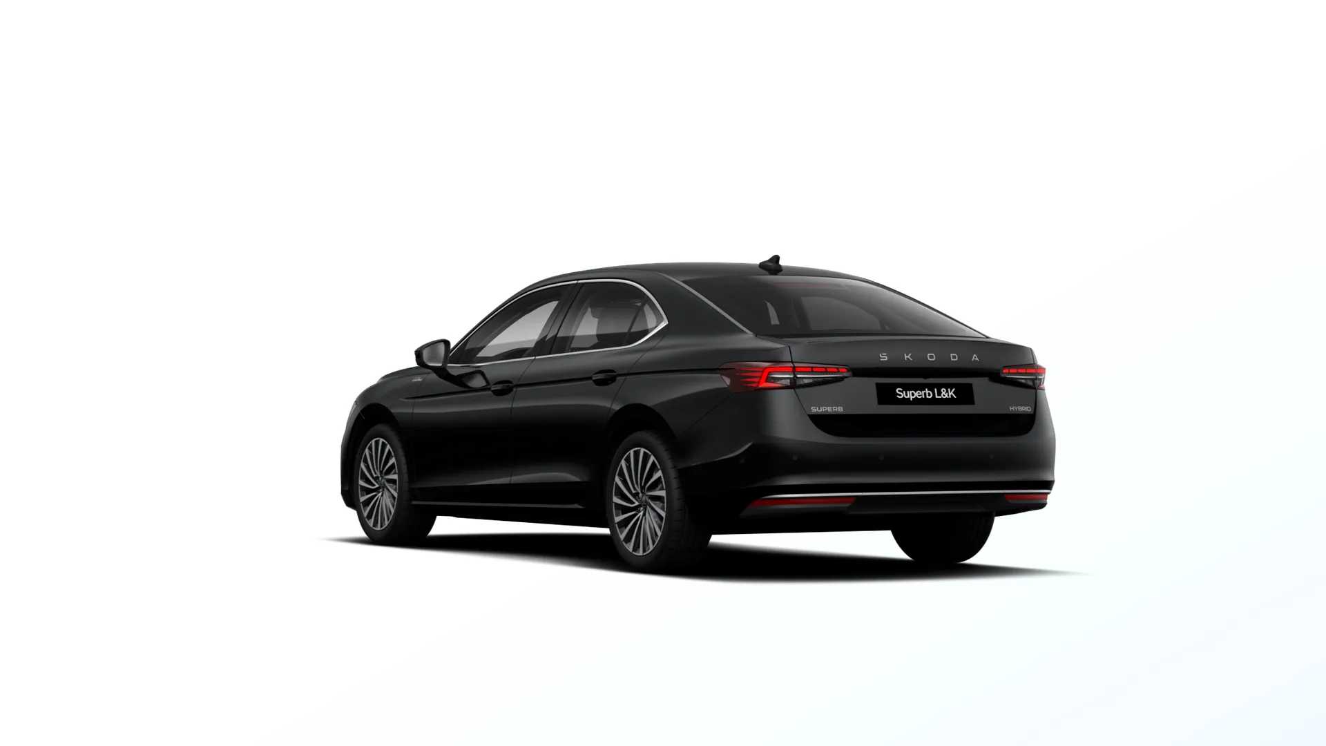 Superb, L&K, Černá Ebony metalíza, rear