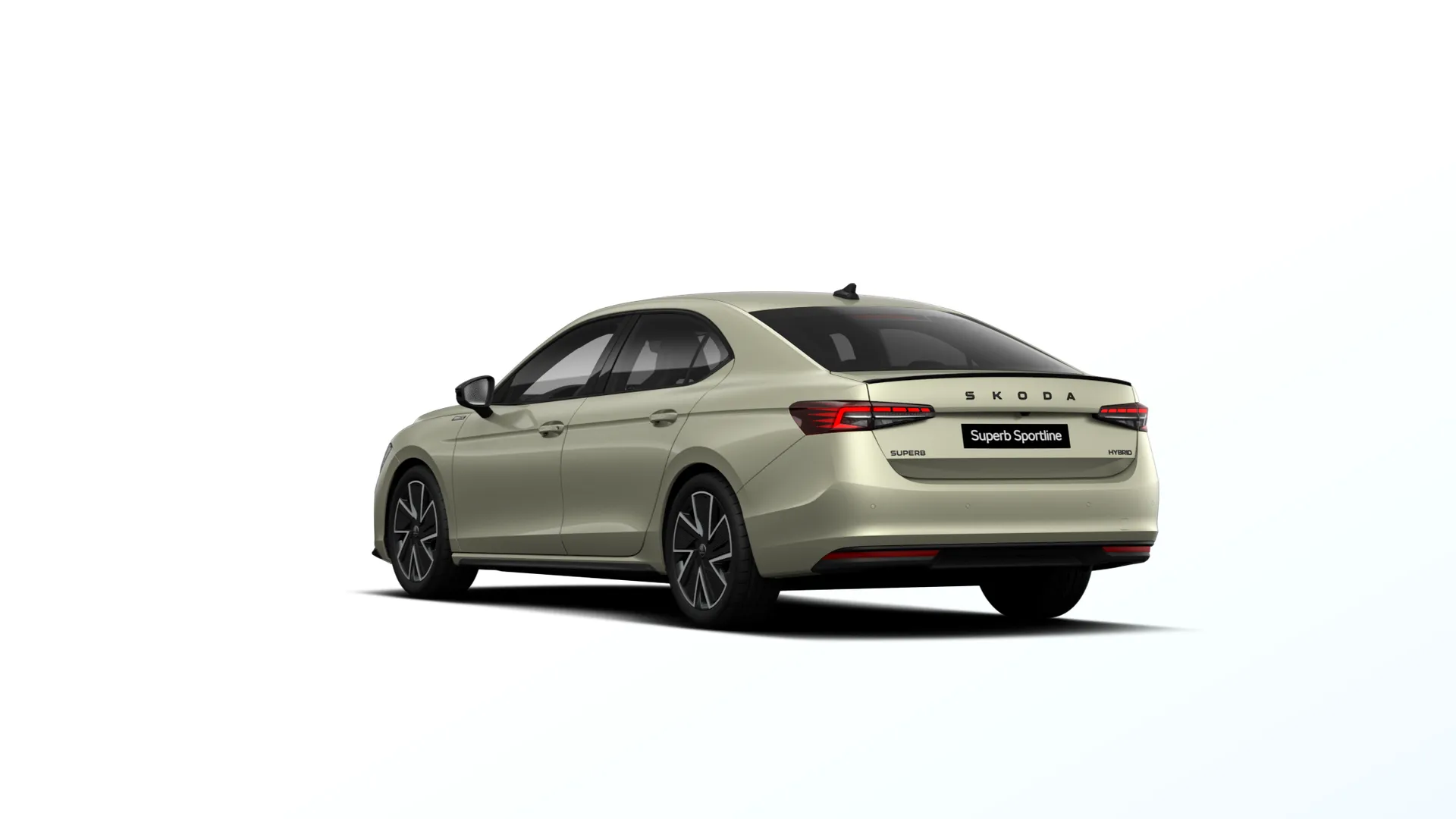 Superb, Sportline, Žlutá Ice Tea metalíza, rear