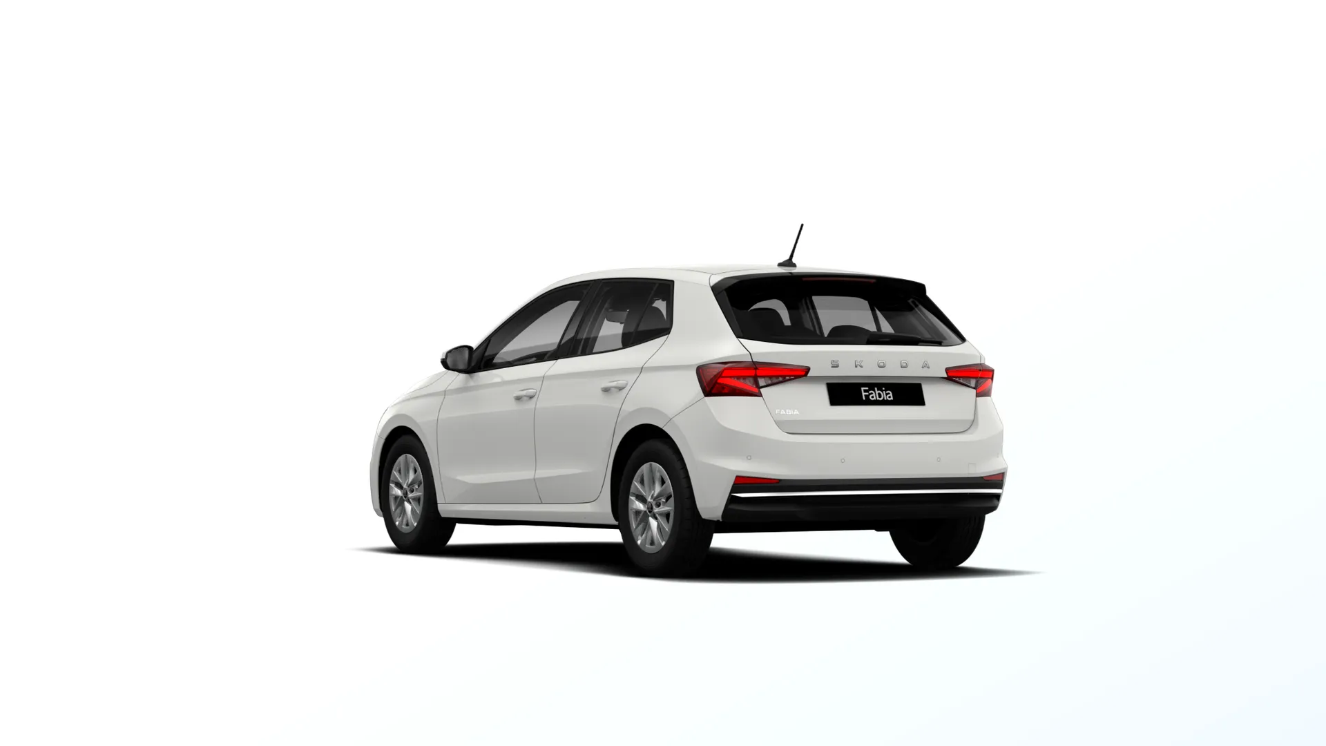 Fabia, Classic, Bílá Candy, rear