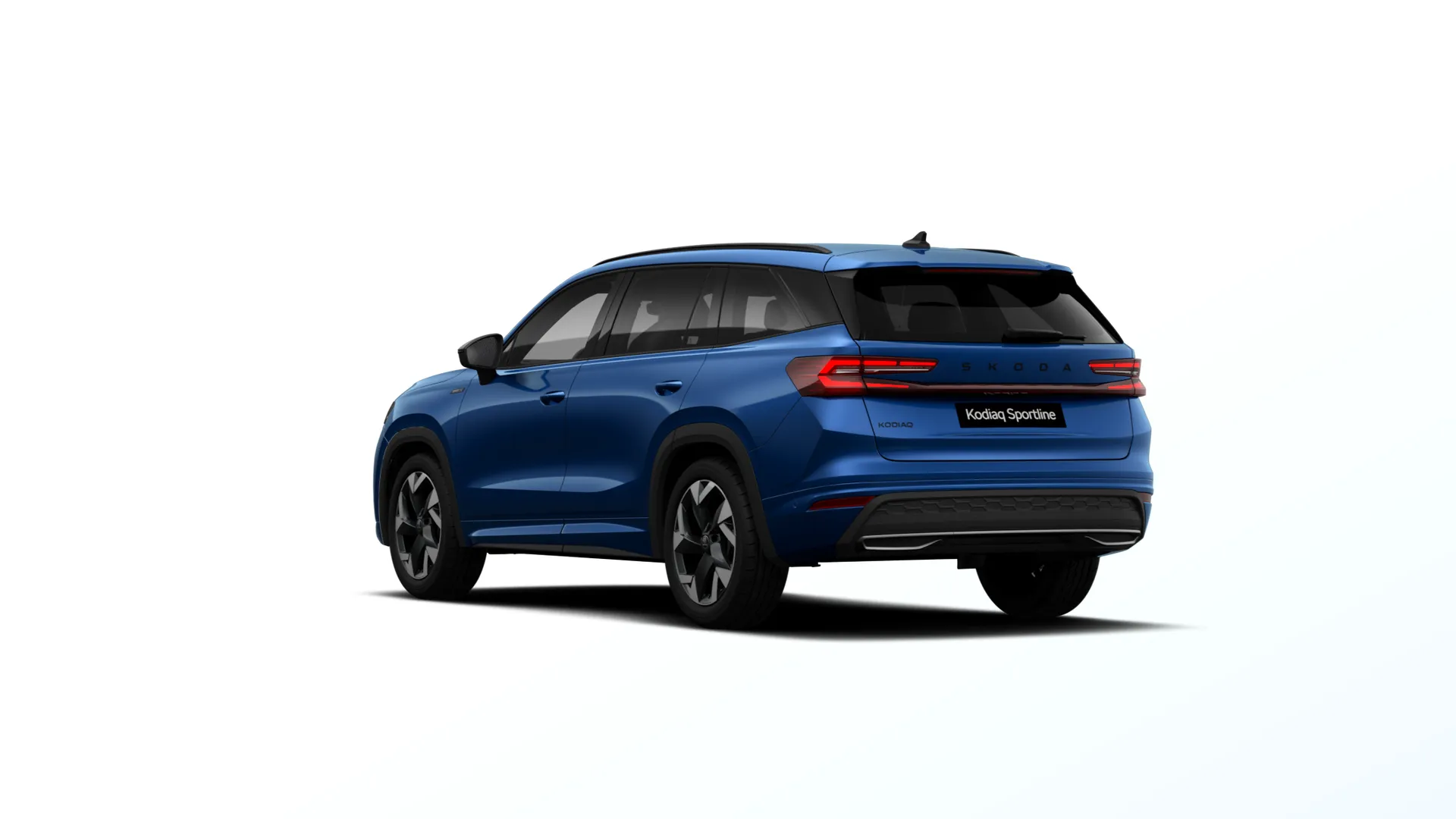 Kodiaq, Sportline, Modrá Race metalíza, rear