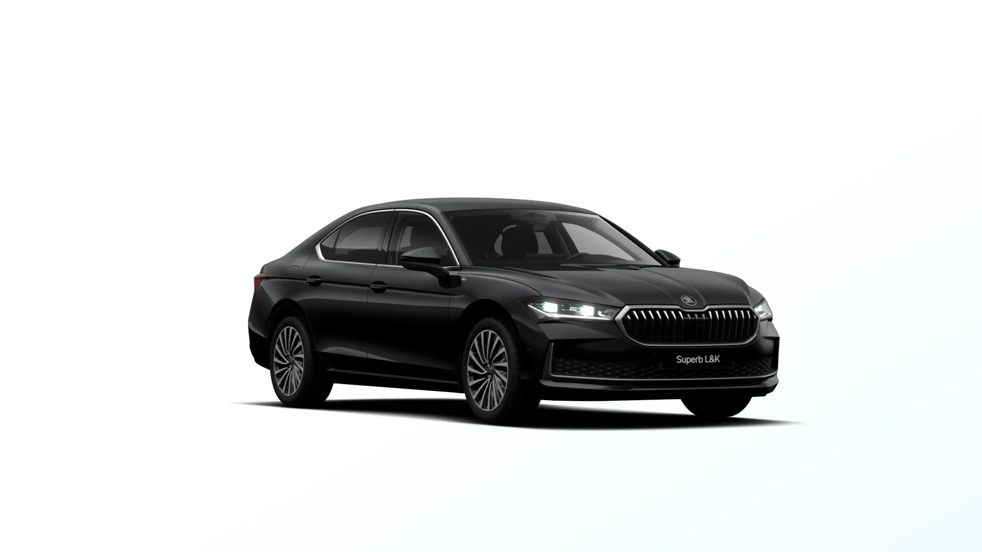 Superb, L&K, Černá Ebony metalíza, front