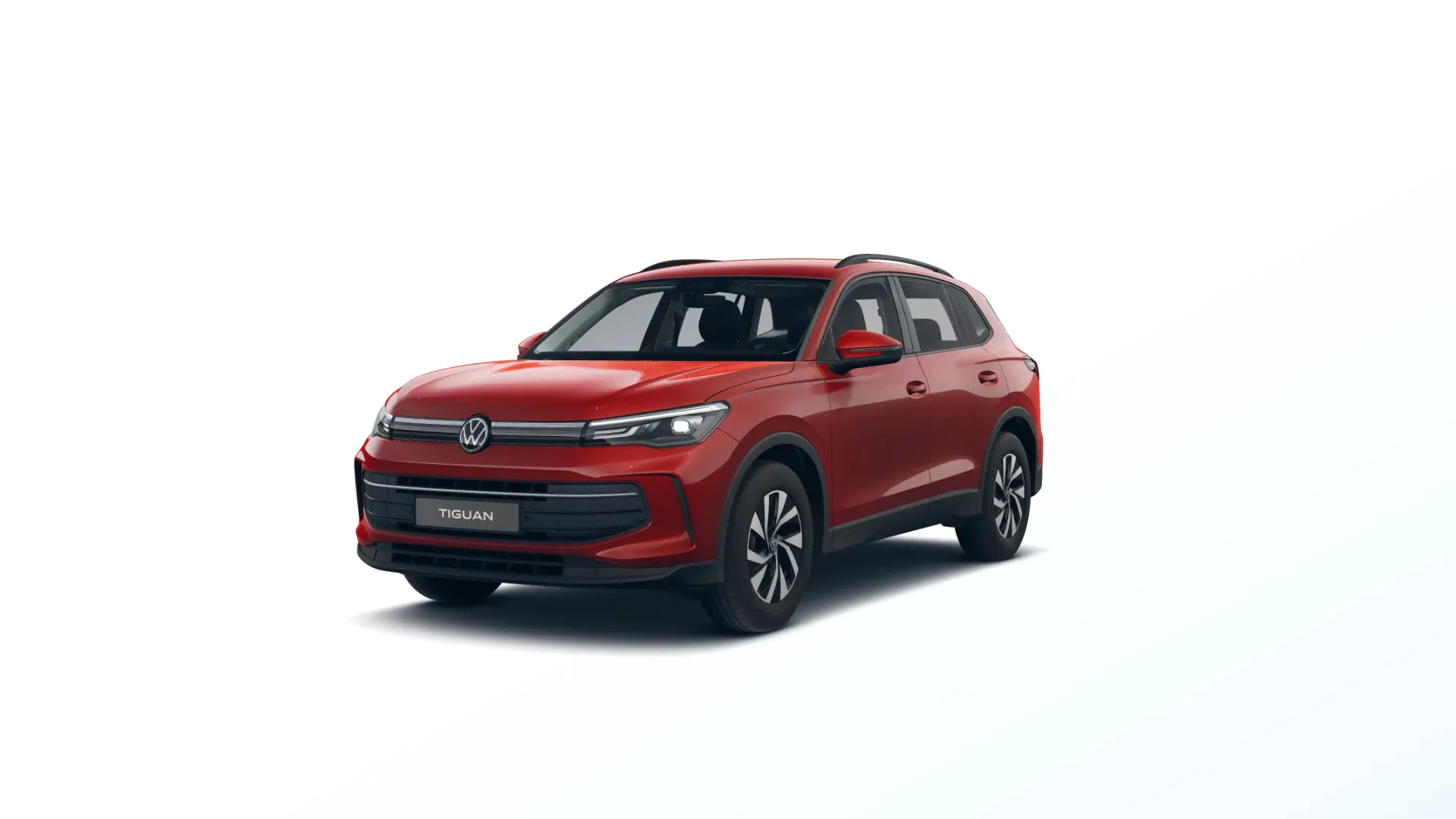 Tiguan, Life, Červená Persimon metalíza, front