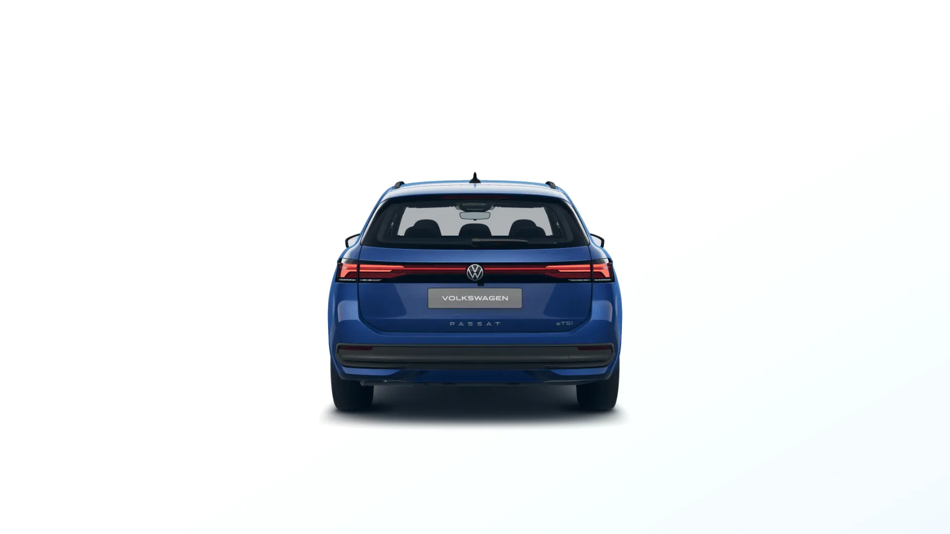 Passat, Trend, Modrá Reef metalíza, back