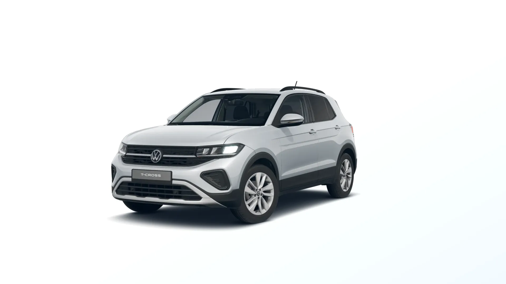 T-Cross, People, Stříbrná Reflex metalíza, front