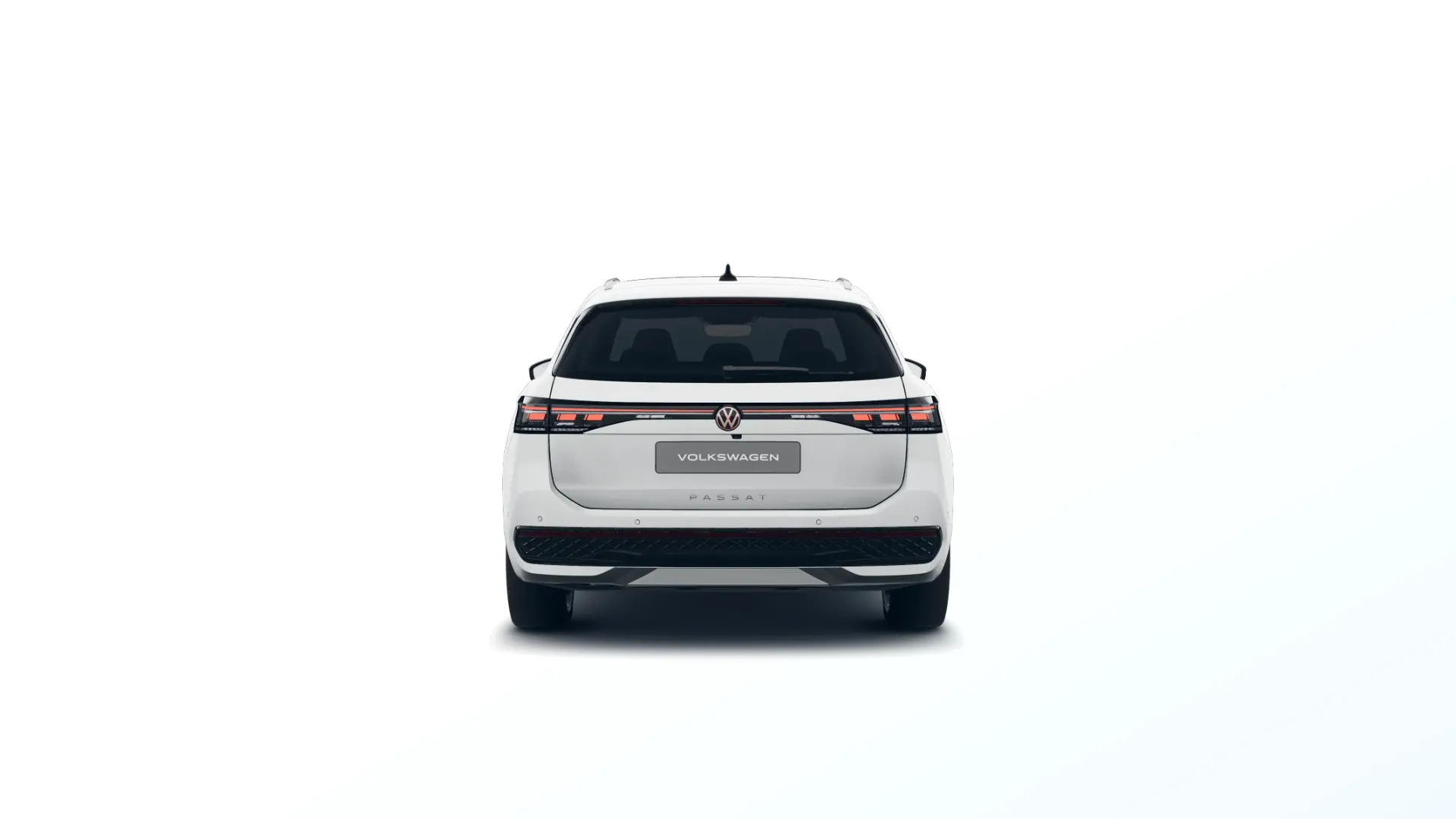 Passat, R-Line People, Bílá Pure, back