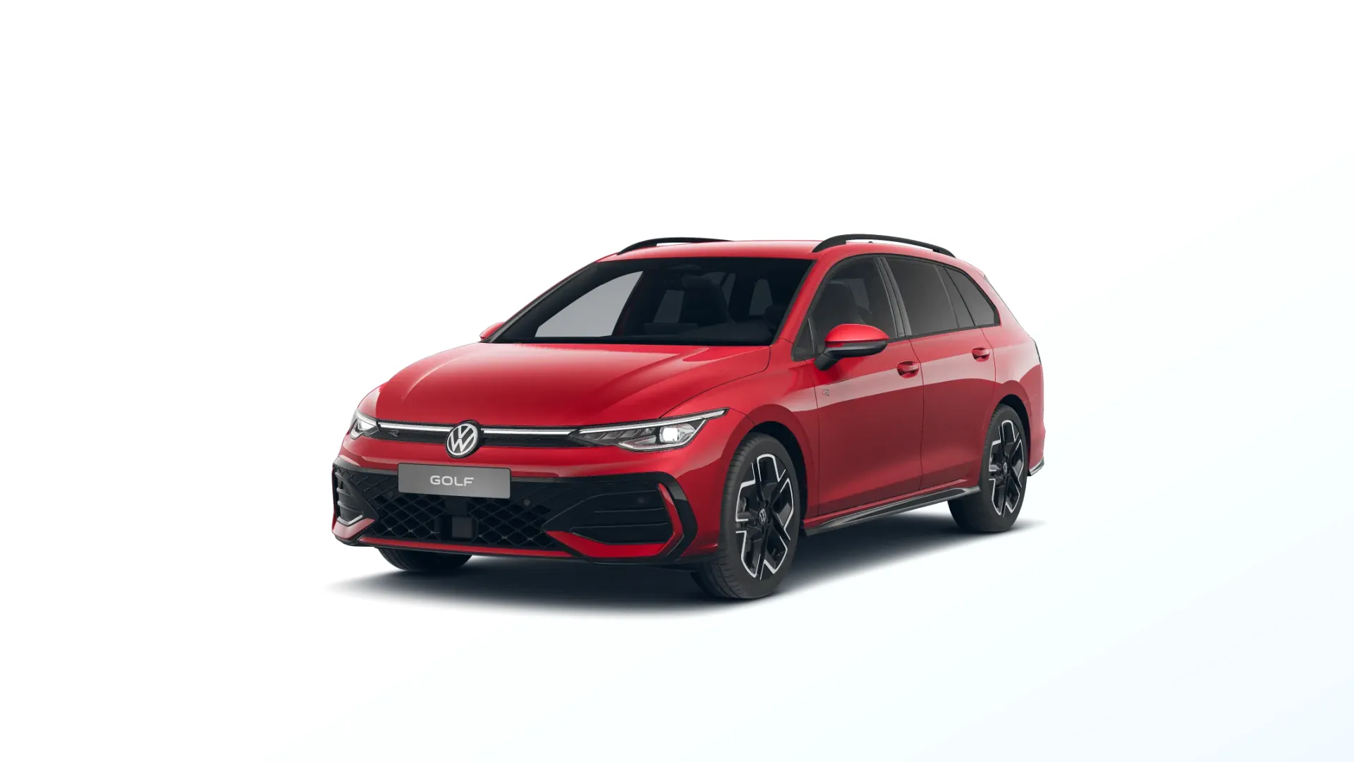 Golf Variant, R-Line People, Červená Kings metalíza, front