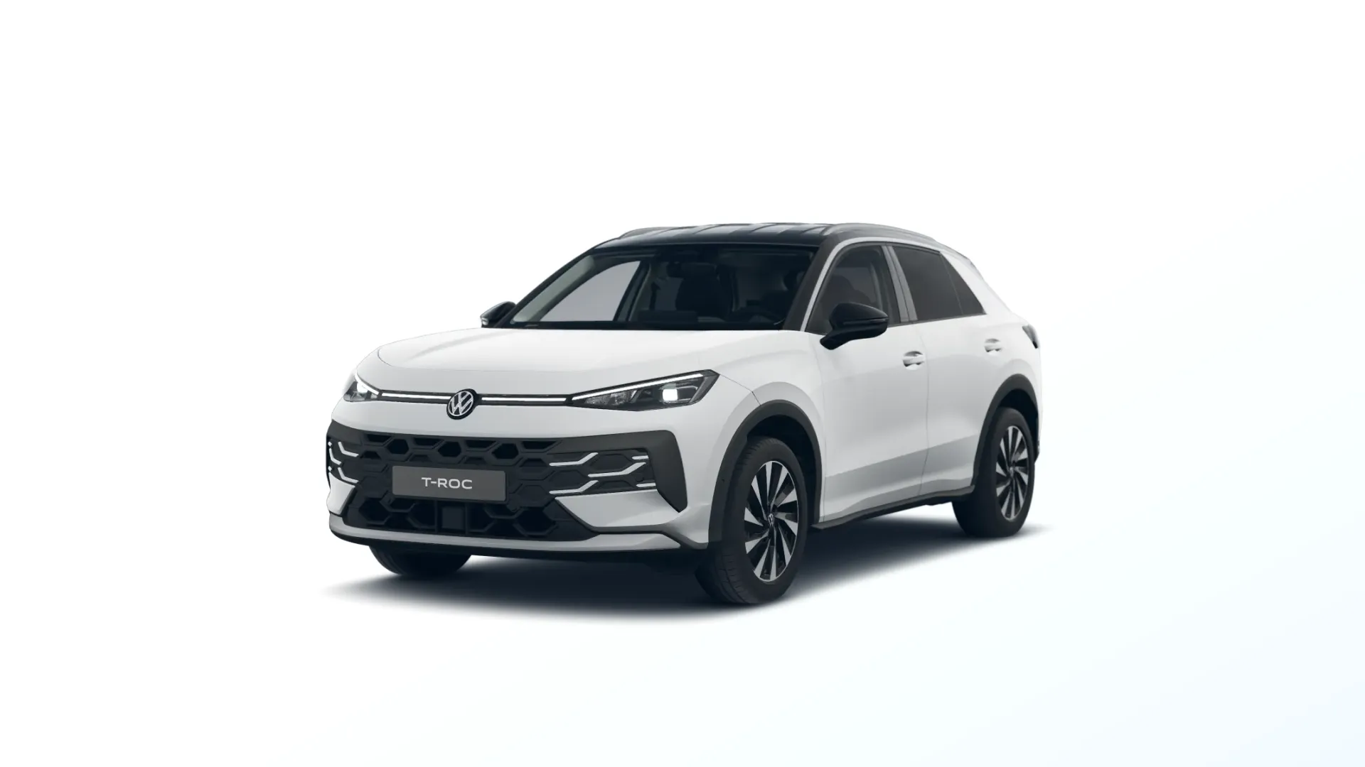 Nový T-Roc, Style, Bílá Pure, front