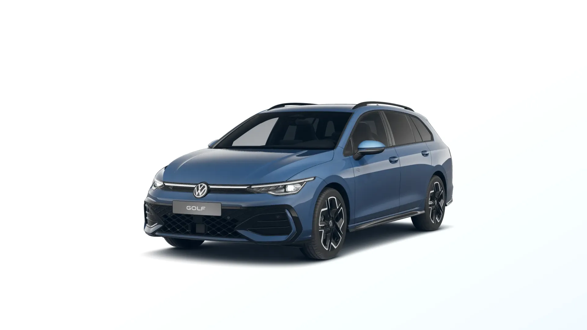 Golf Variant, R-Line People, Modrá Anemone Metalíza, front