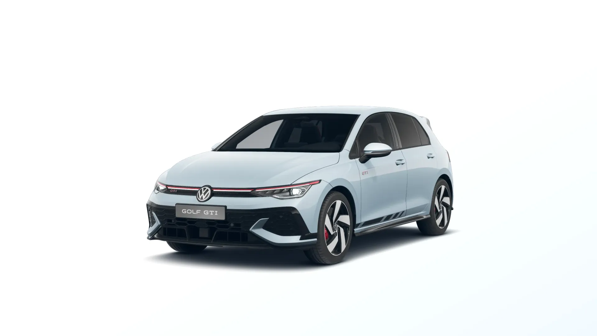 Golf, GTI Clubsport, Modrá Crystal Metalíza, front