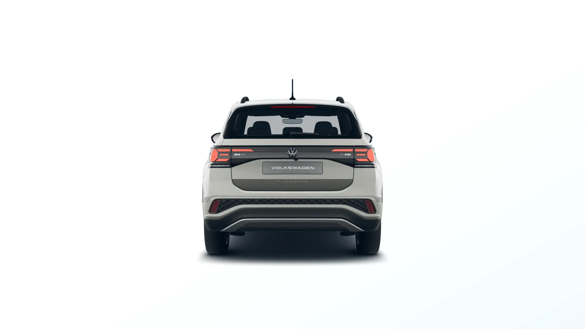 T-Cross, R-Line, Šedá Ascot, back