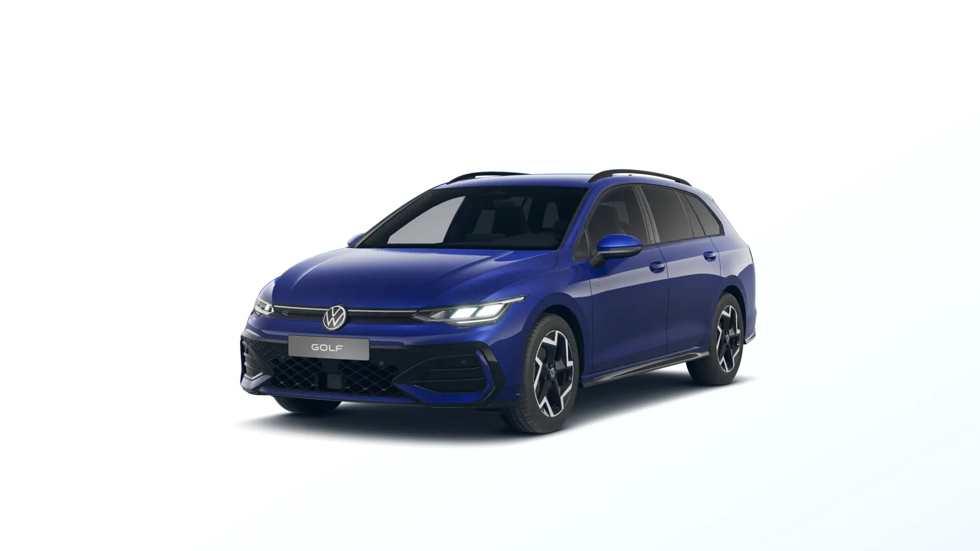 Golf Variant, R-Line, Modrá Lapiz metalíza, front