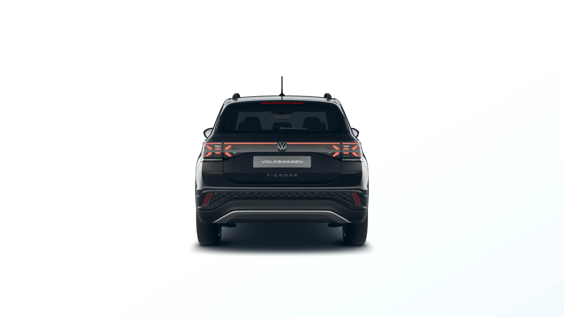 T-Cross, R-Line People, Černá Deep perleťový efekt, back
