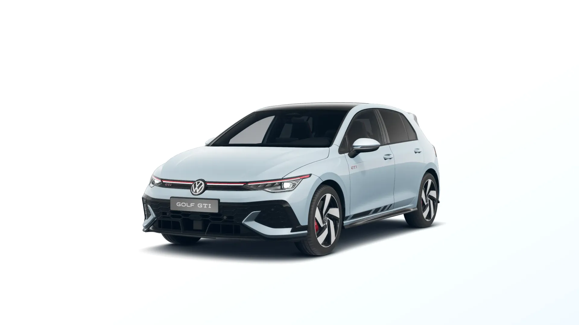 Golf, GTI Clubsport, Modrá Crystal Metalíza, front