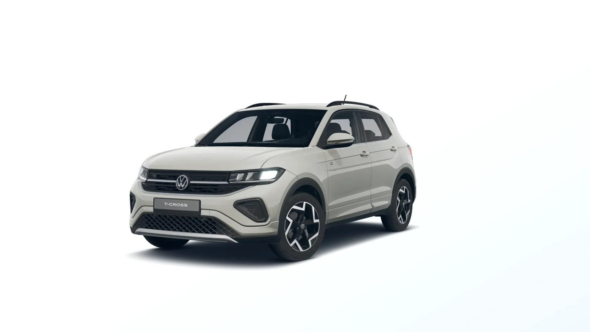 T-Cross, R-Line, Šedá Ascot, front