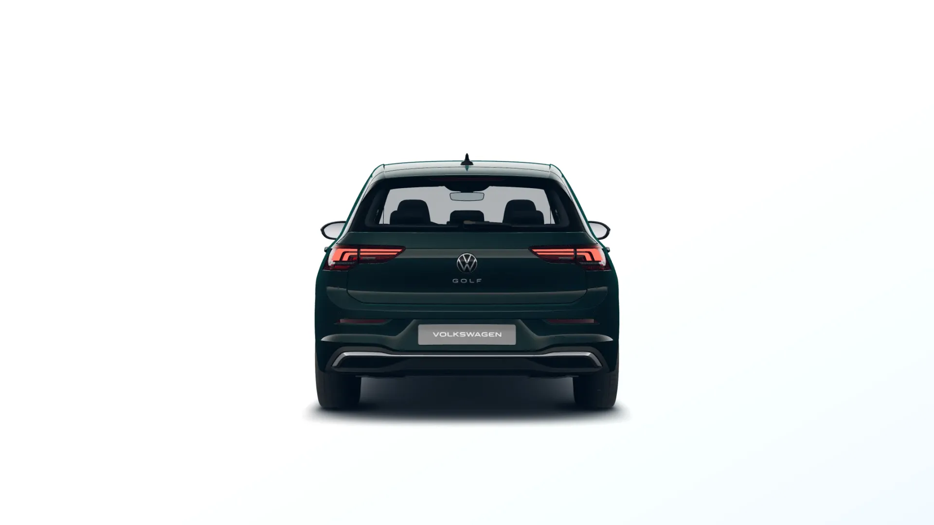 Golf, Style, Zelená metalíza Dark Moss, back