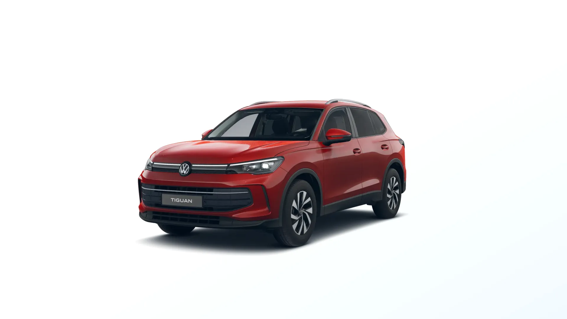 Tiguan, People, Červená Persimon metalíza, front