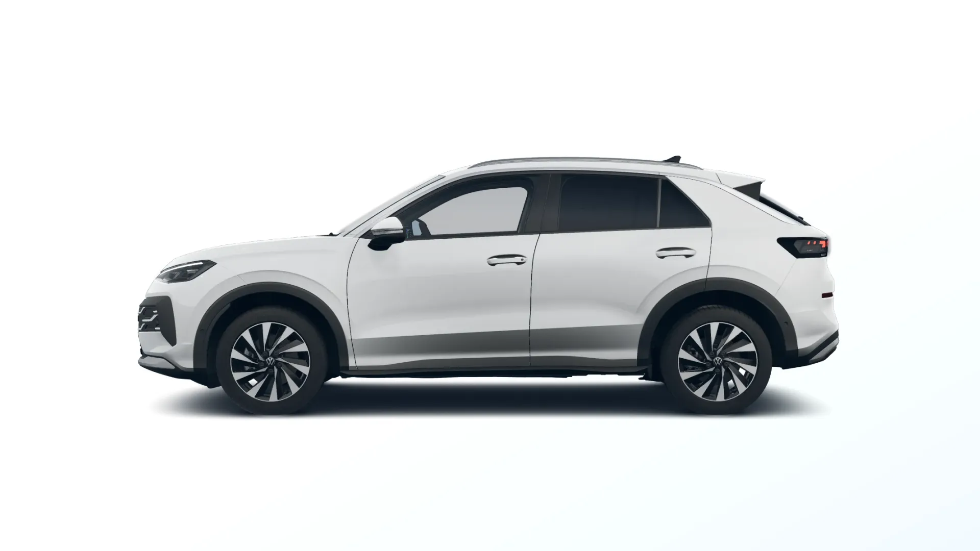 Nový T-Roc, Style, Bílá Pure, side