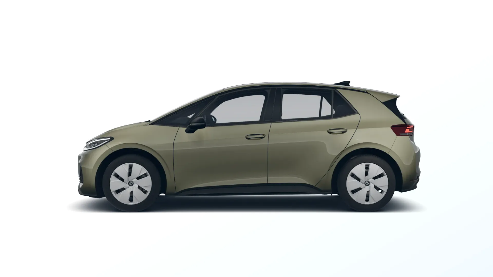 ID.3 Neo, Trend, Zelená Dark Olivine metalíza, side