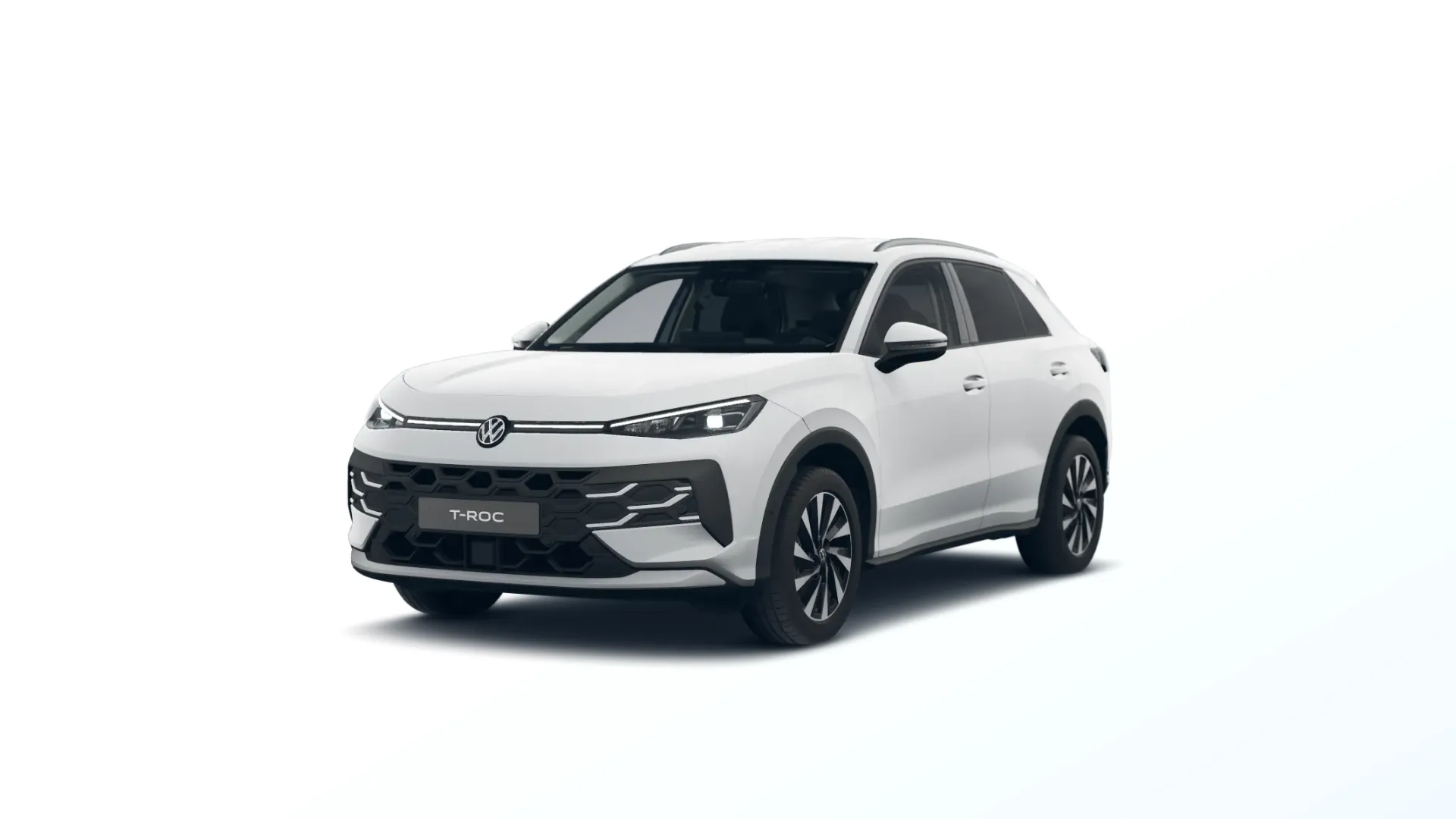 Nový T-Roc, Style, Bílá Pure, front